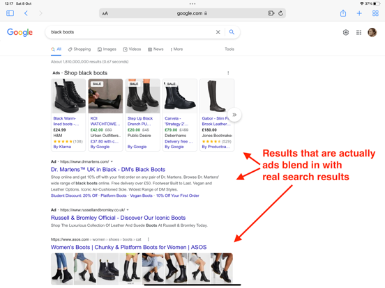 Remove Ads from Google Search