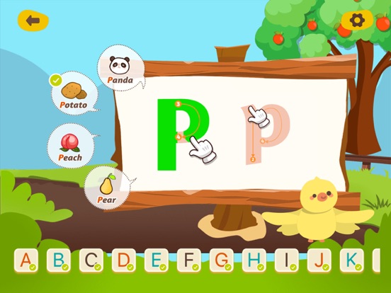 Baby ABC - 26 letters games iPad screenshot 9 - Education app