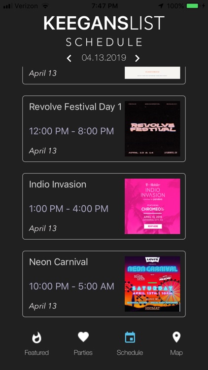 KeegansList Coachella Edition screenshot-4
