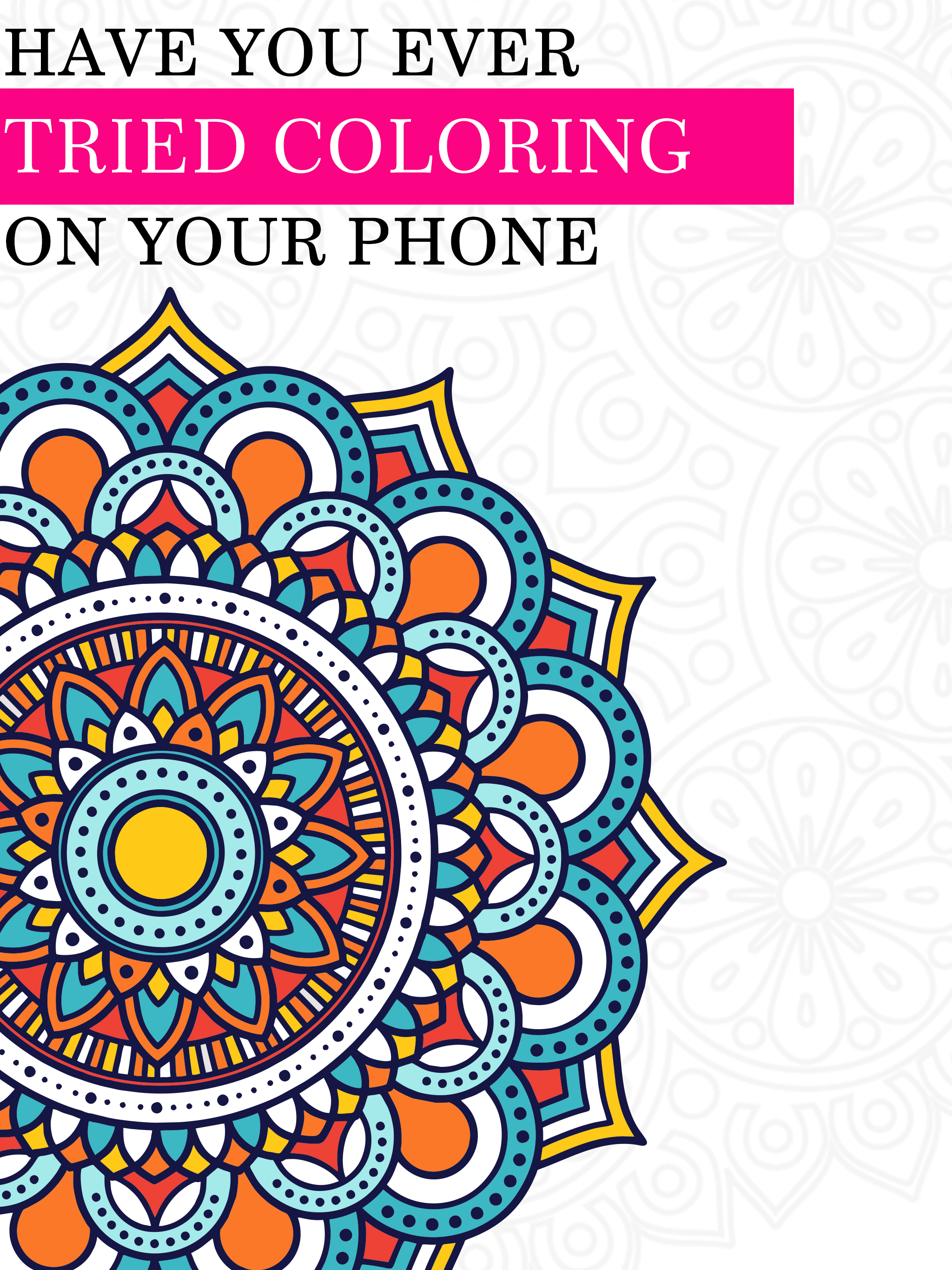 Coloring book for Adults - Fun