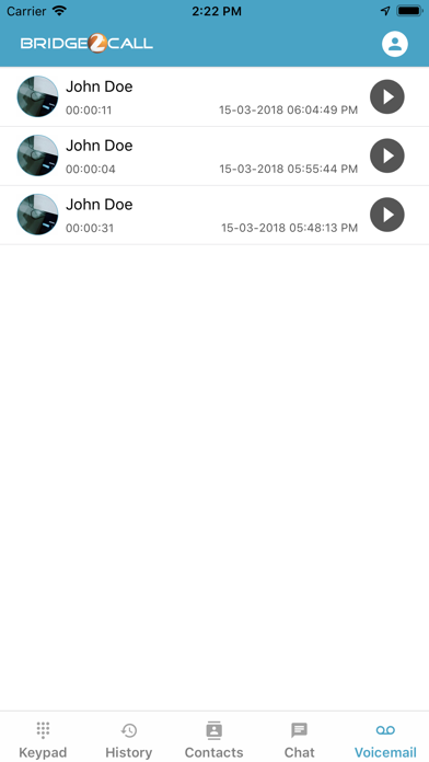 Bridge2Call iPhone screenshot 5 - Business app