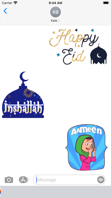 Screenshot #1 pour Animated Eid al-Fitr Sticker