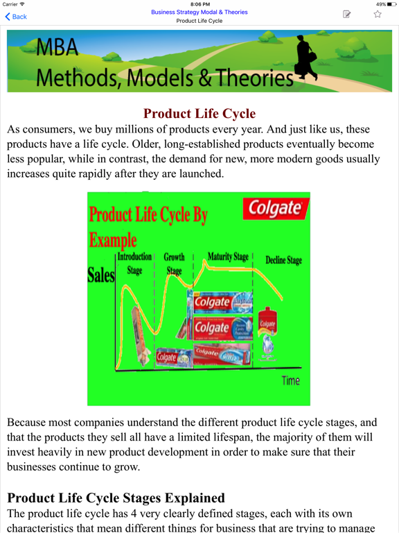Screenshot #5 pour MBA -Methods,Models & Theories