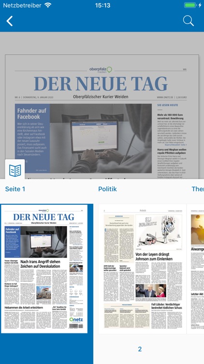 Oberpfalz Medien E-Paper screenshot-3