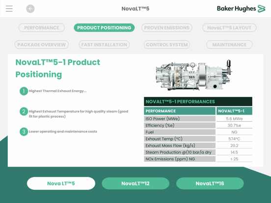 Screenshot #5 pour Baker Hughes NovaLT Turbines