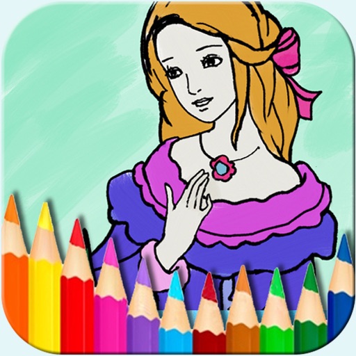 Bejoy Coloring Princess Fairy Icon