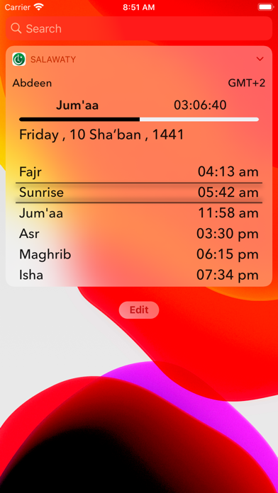 Screenshot #2 pour Salawaty - Prayer Times