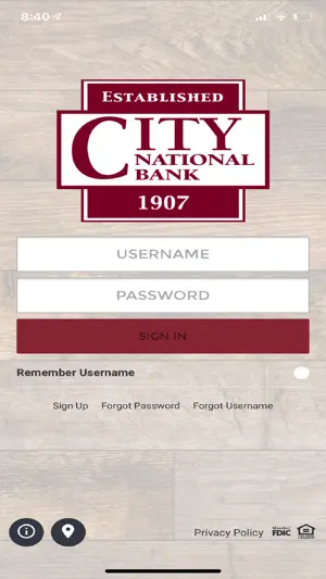 CNB-Metro Mobile Banking screenshot 1