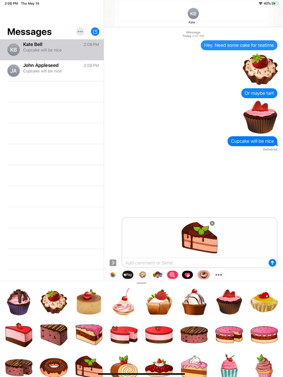 Screenshot #5 pour Premium Cake Stickers