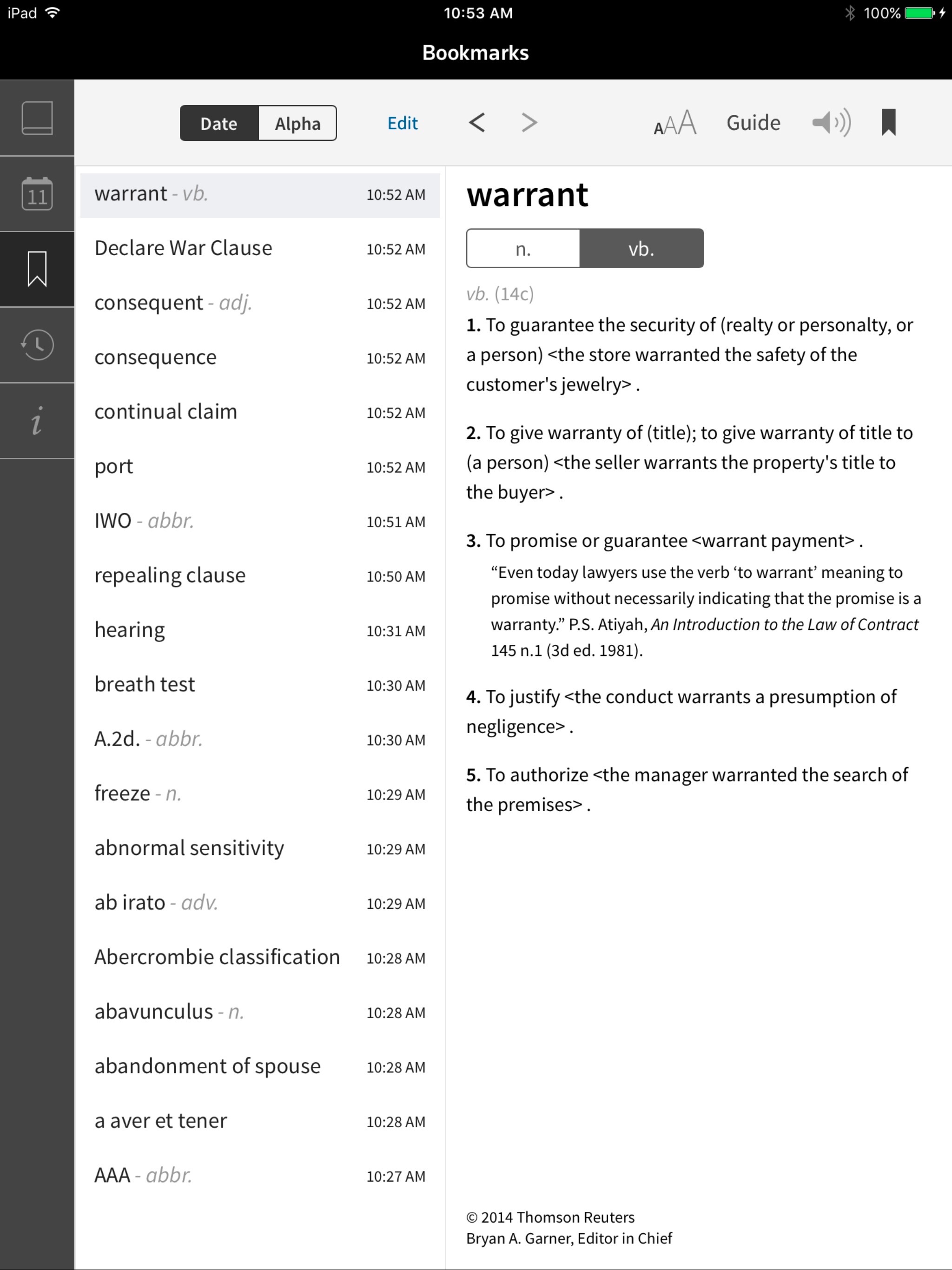 Black’s Law Dictionary 10th Ed screenshot 10