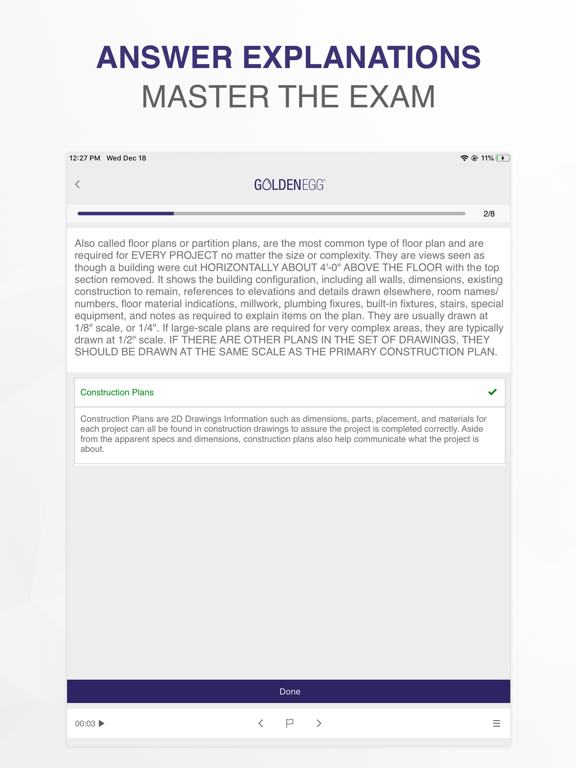 Screenshot #6 pour NCIDQ Practice Test Prep