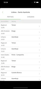 Comboios de Portugal screenshot #3 for iPhone