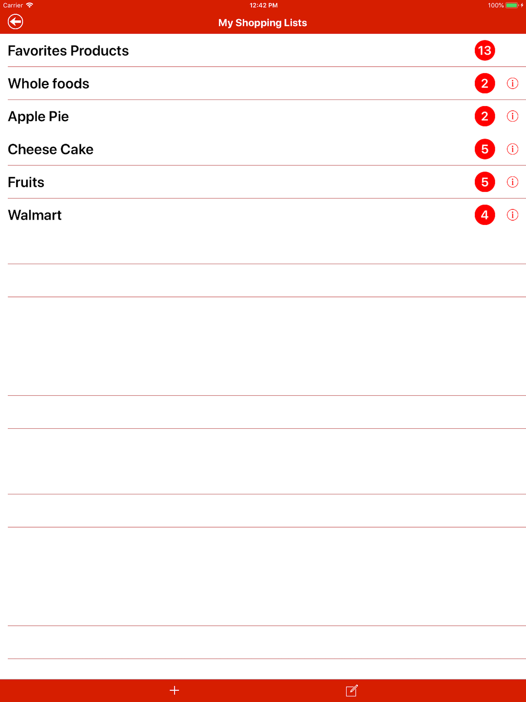 Shopy (Shopping List) screenshot 9