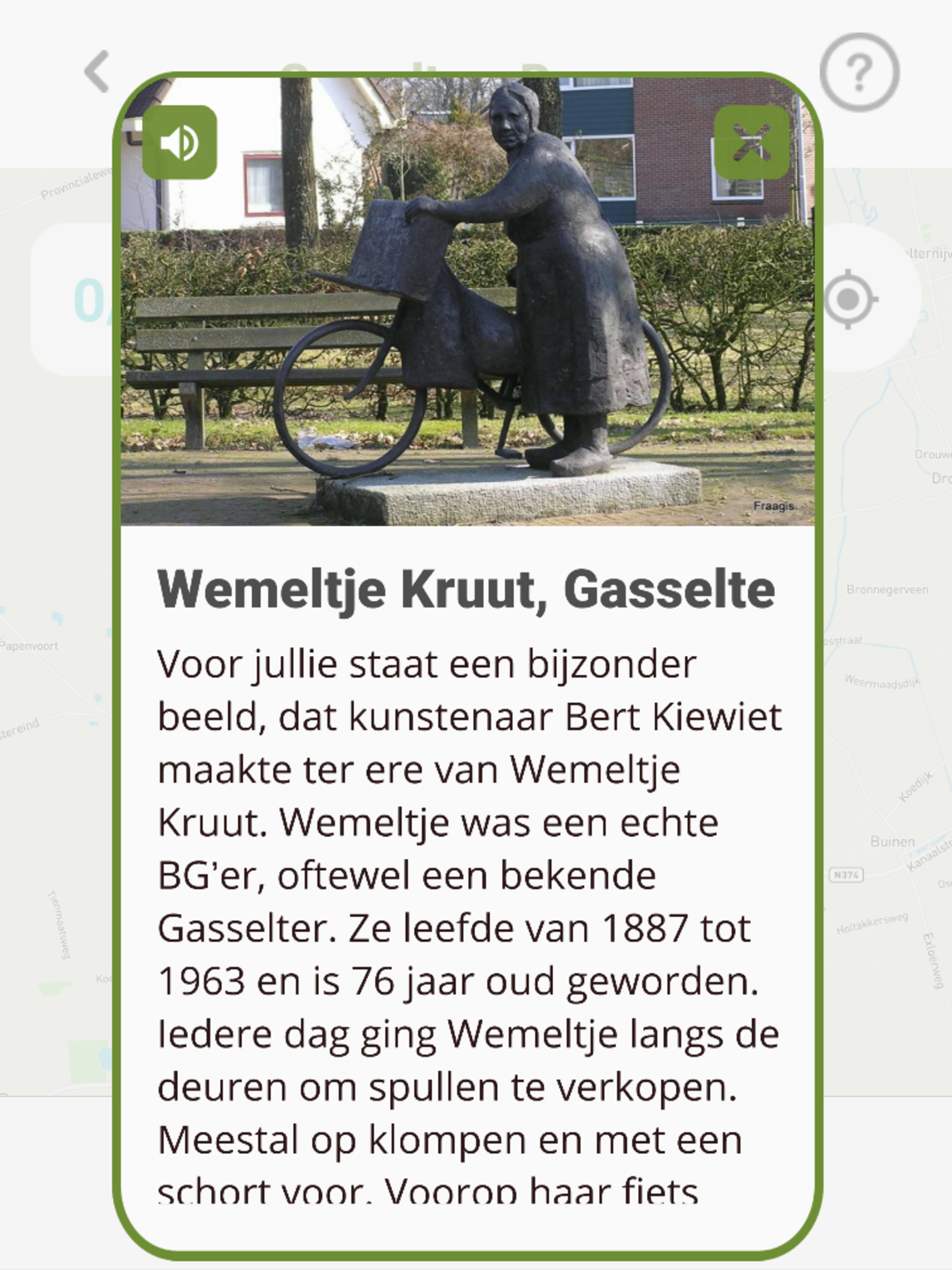 Steenmannetje Op Fietse AR