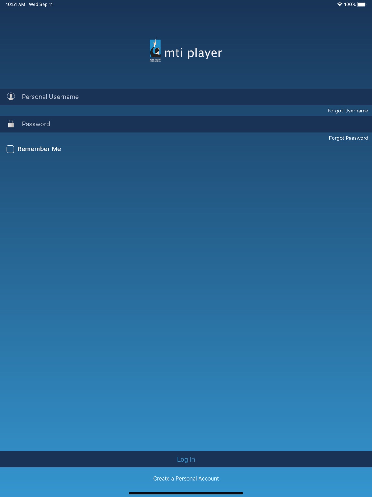 MTI Player ipad screenshot 1