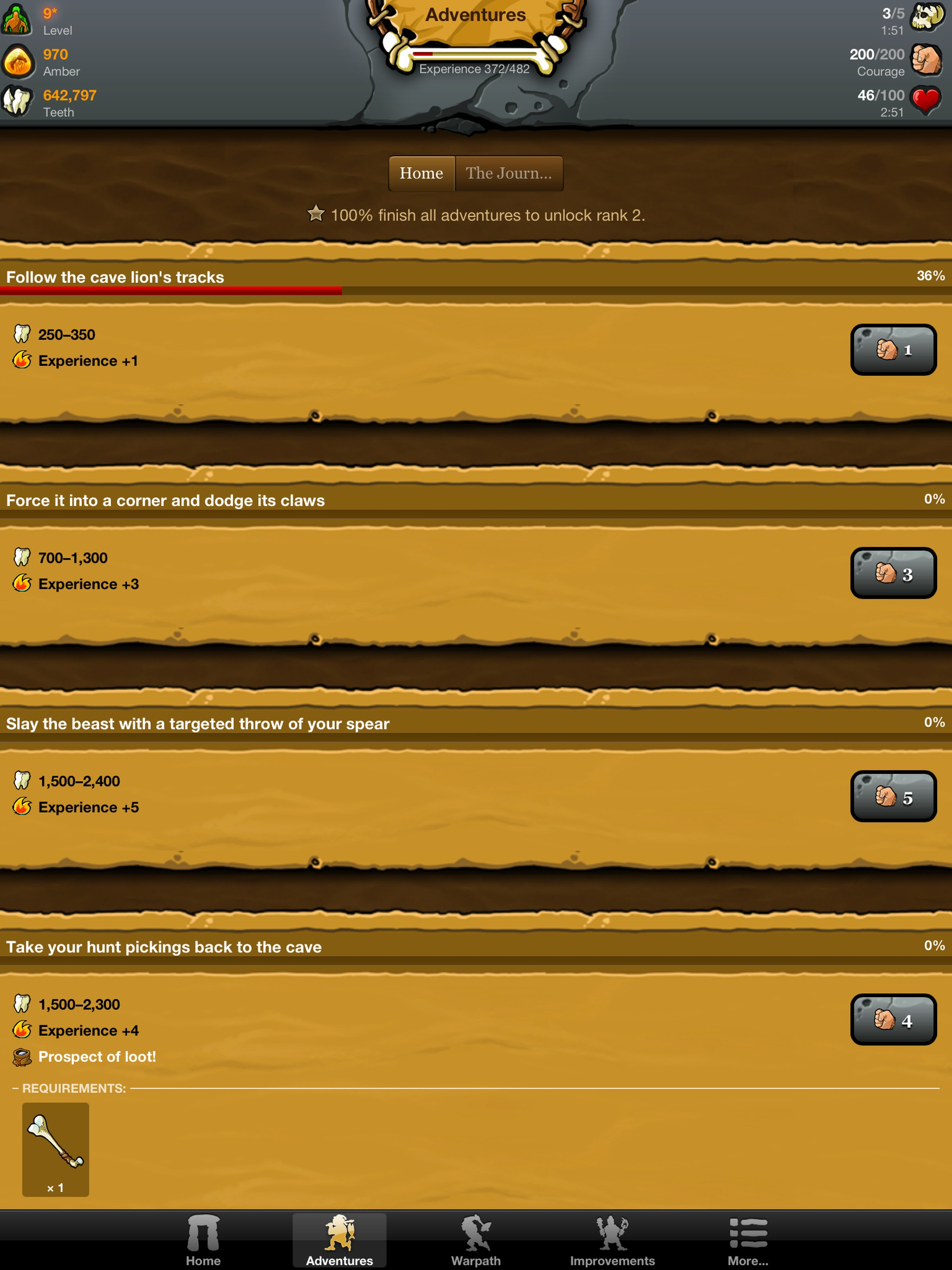 Prehistoric Game Mobile screenshot 8