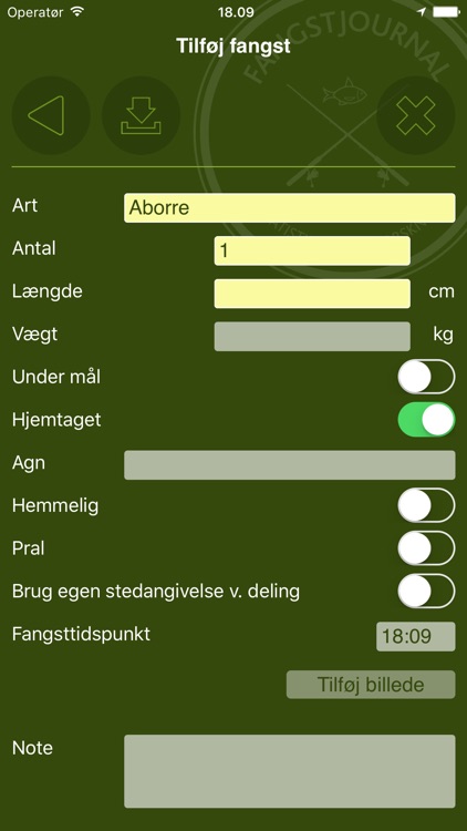Fangstjournalen screenshot-4