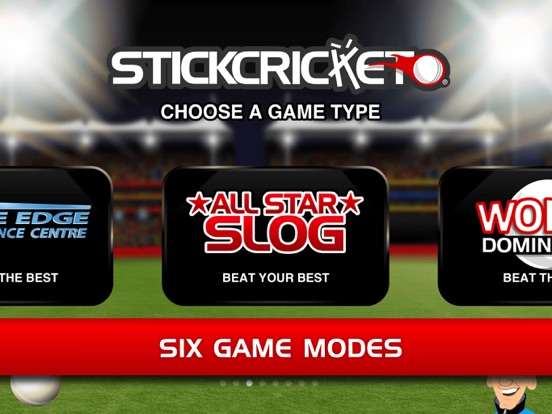 Stick Cricket Classic iPad app afbeelding 4