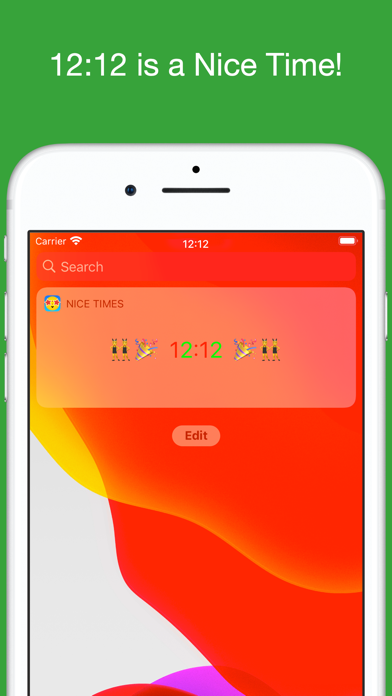 Screenshot #3 pour NiceTimes Clock Widget