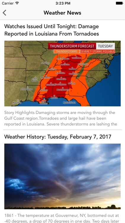 Local Weather Radar & Forecast screenshot-3