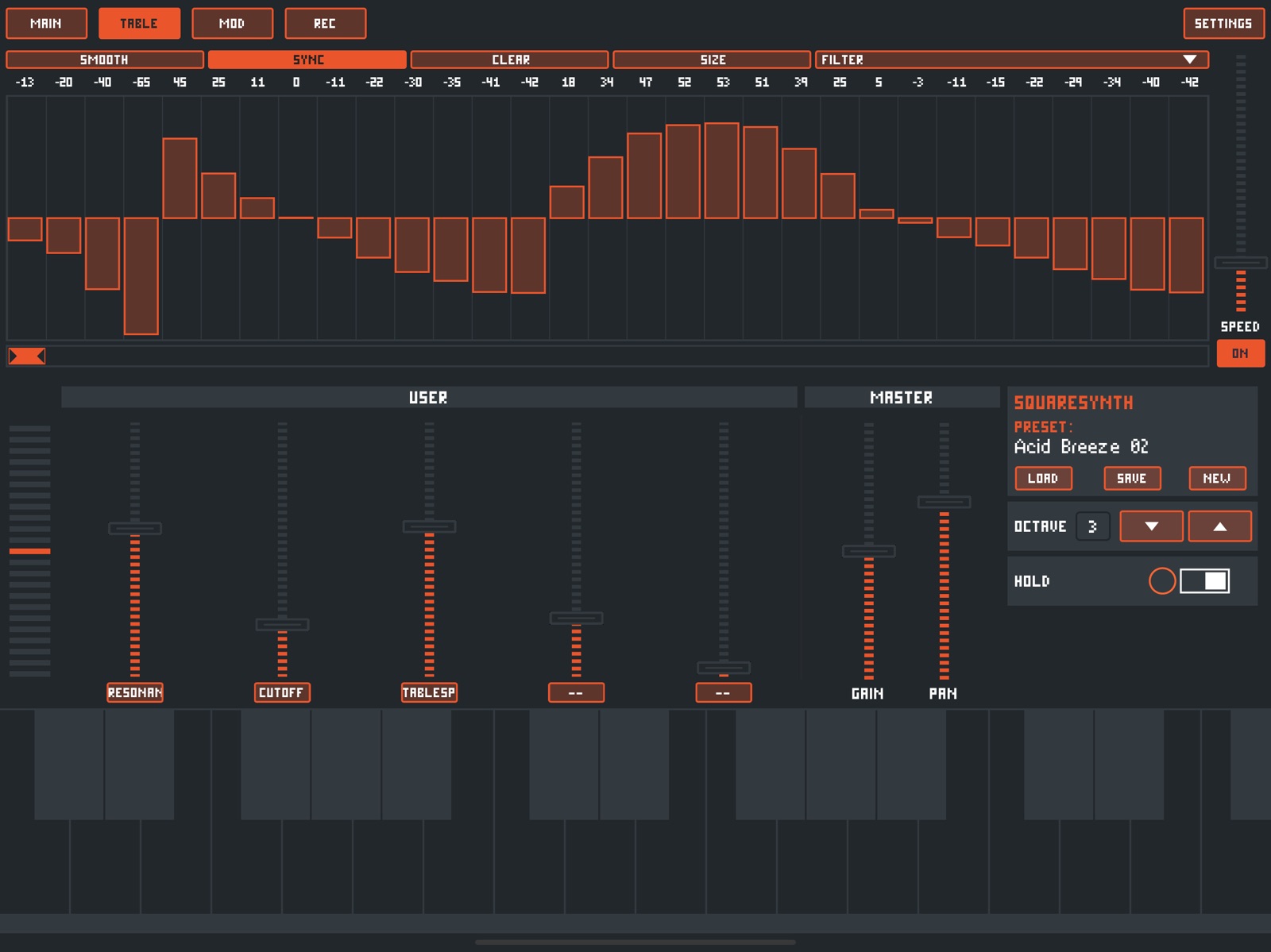 SquareSynth 2 - Chiptune Synth ipad screenshot 1