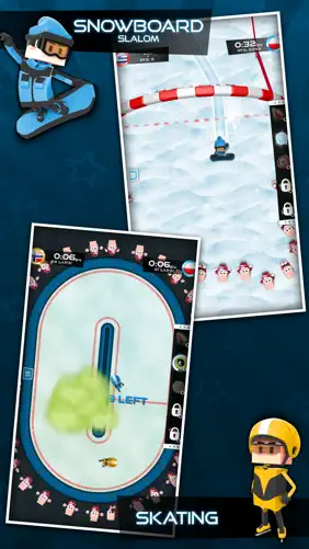 Flick Champions Winter Sports screenshot 4