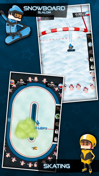 Flick Champions Winter Sports Screenshot