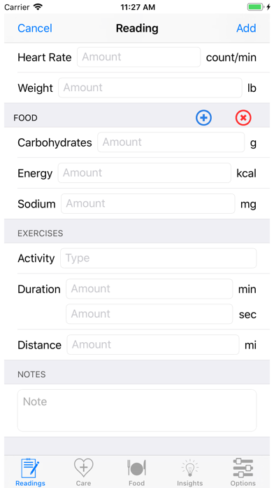 HealthGear - Blood Pressure Screenshot