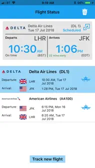 Live Flight Status - Tracker iphone bilder 0
