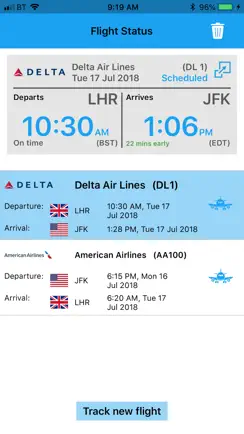Live Flight Status - Tracker iPhone image 1