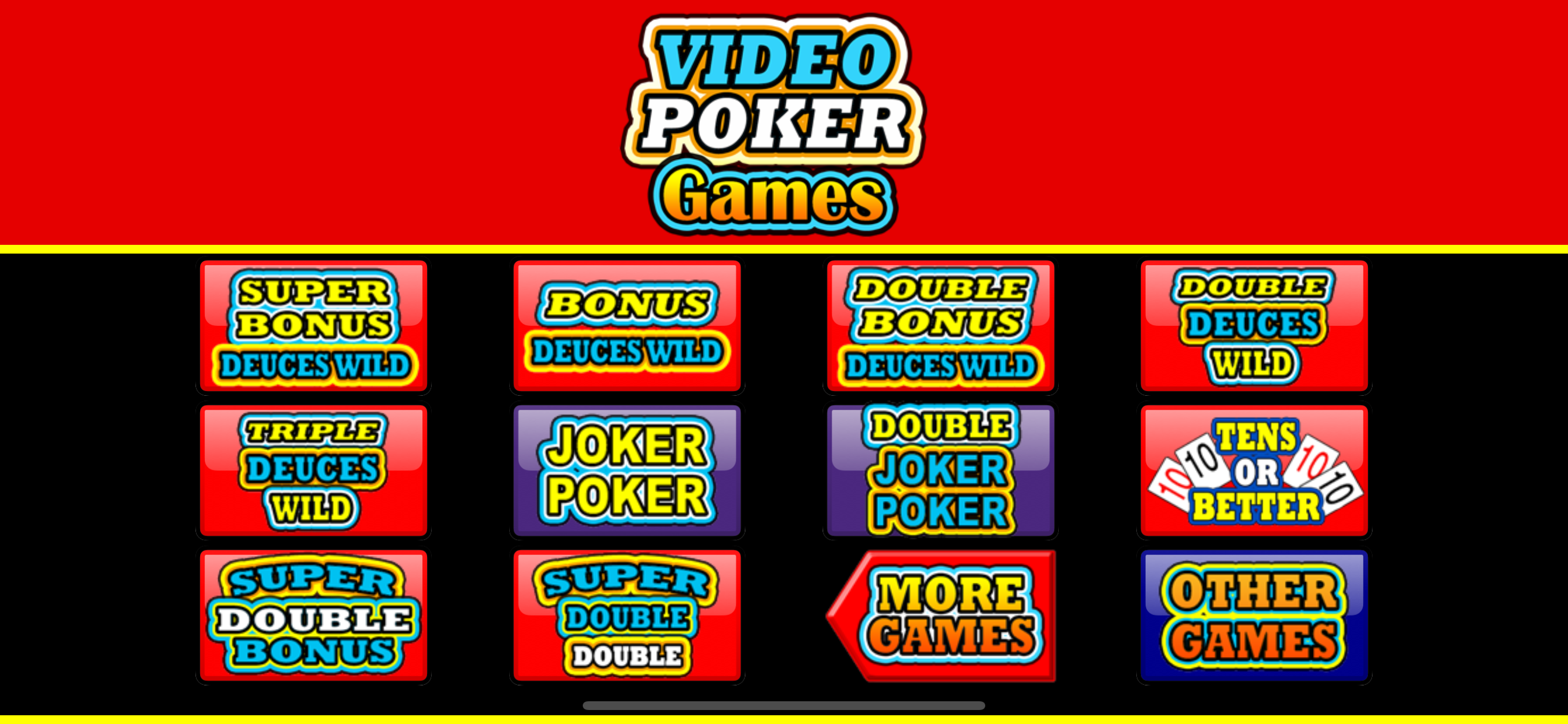 Video Poker Games