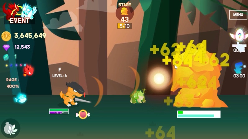 TapTapDino : Idle&Clicker RPG screenshot 8