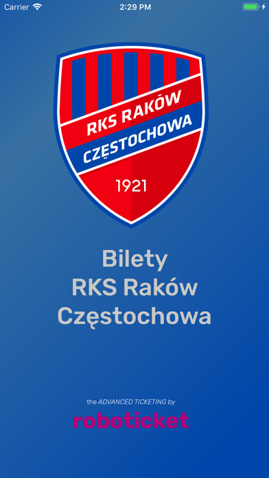 Screenshot #1 pour Bilety Raków Częstochowa