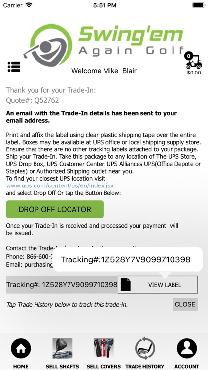 Swing'em Again Golf Sell Clubs screenshot-4