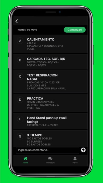 SportyApp Screenshot