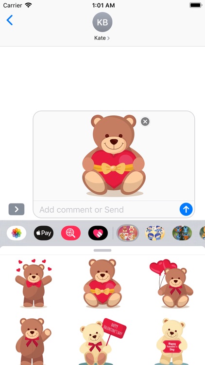Cute bears Stickers