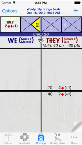 Bridge Scorepad screenshot 2
