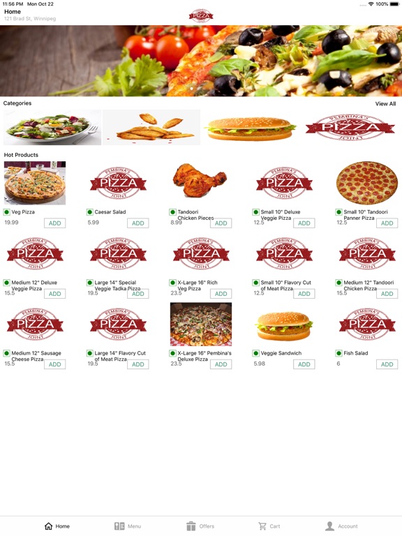 Screenshot #4 pour Pembinas Pizza Joint