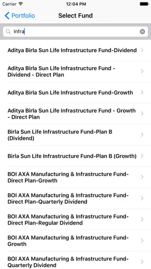 My Funds - Portfolio Tracker screenshot 3