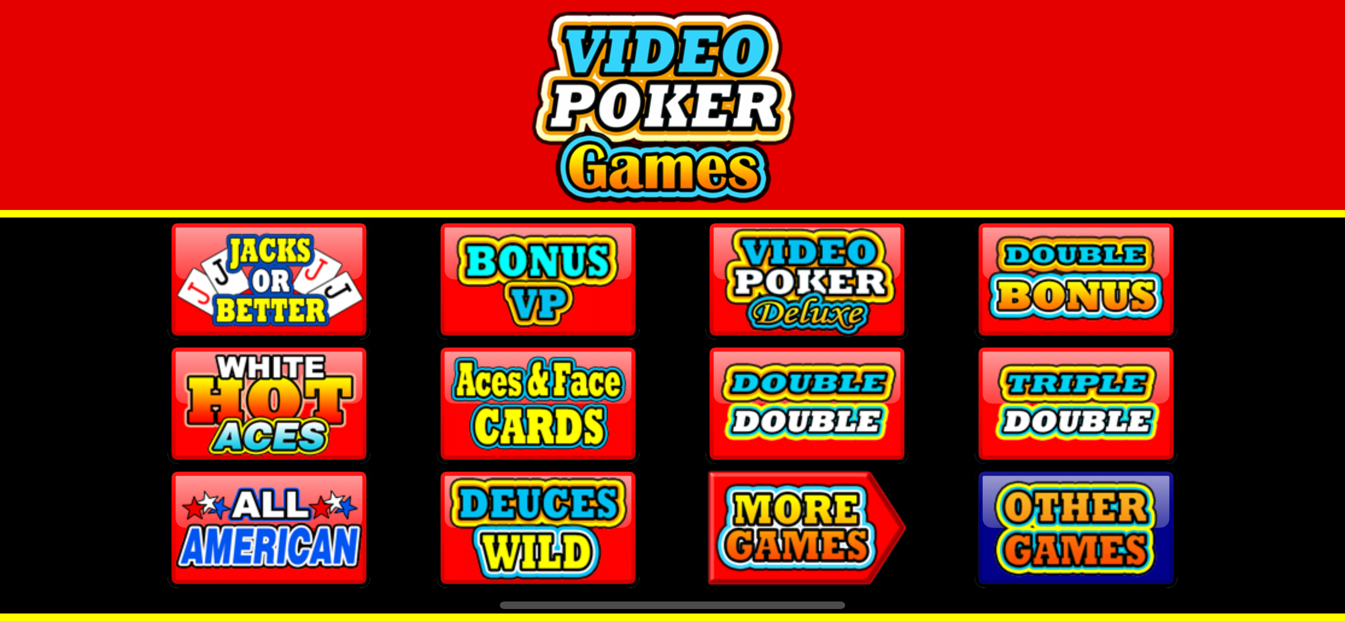 Video Poker Games