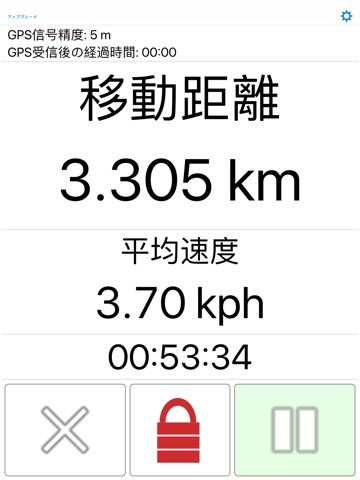 GPS の走行距離のおすすめ画像1