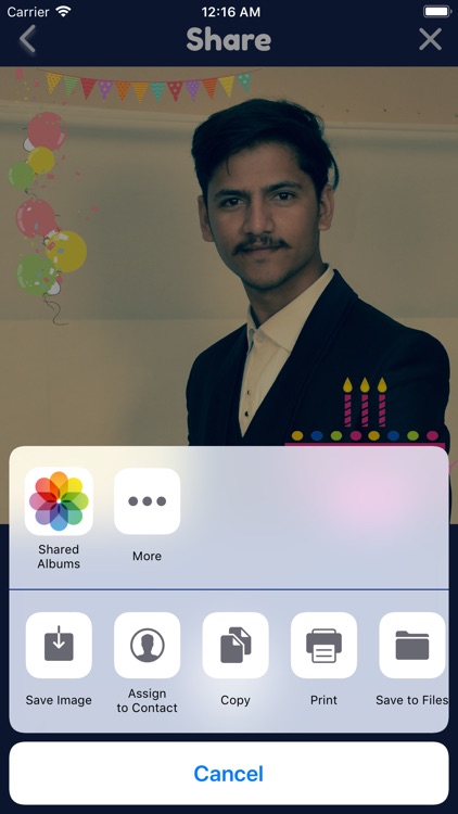 Birthday Bash - bday greeting screenshot-5