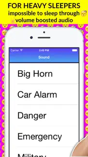 loud alarm clock loudest sleep iphone screenshot 1