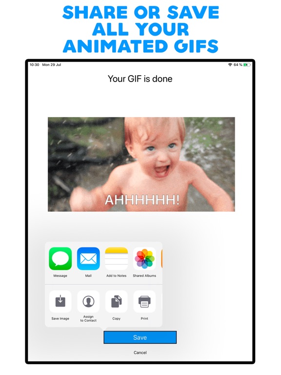 Screenshot #5 for Gif Maker Animation