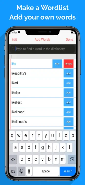 Spelling Notebook: Screenshot 3 von 5