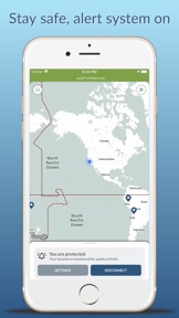 Earthquake & Tsunami Alerts screenshot