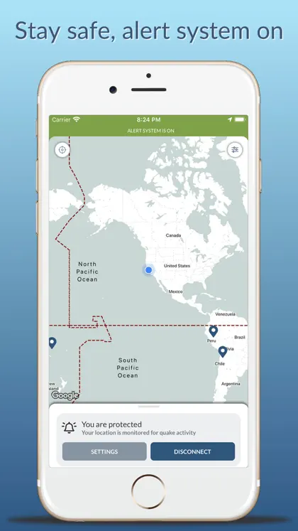 Screenshot 5 von 6 zu Earthquake & Tsunami Alerts