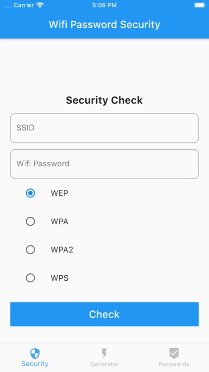 Wifi Password Security