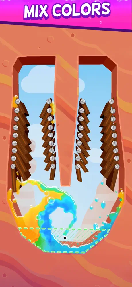 Splash Canyon: puzle acuático