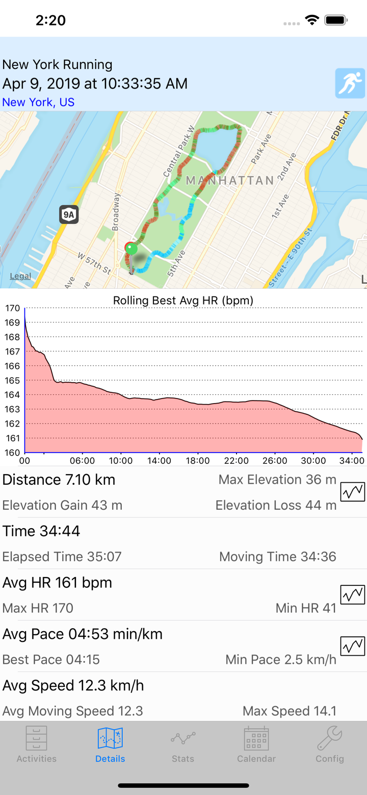 ConnectStats - screenshot 2